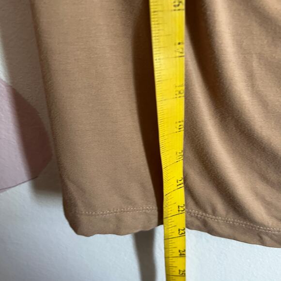 Vintage Banana Republic Womens Brown Button Turtleneck Top Size Small 2000s Y2K - Picture 6 of 7